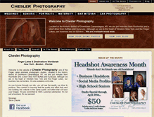 Tablet Screenshot of cheslerphoto.com